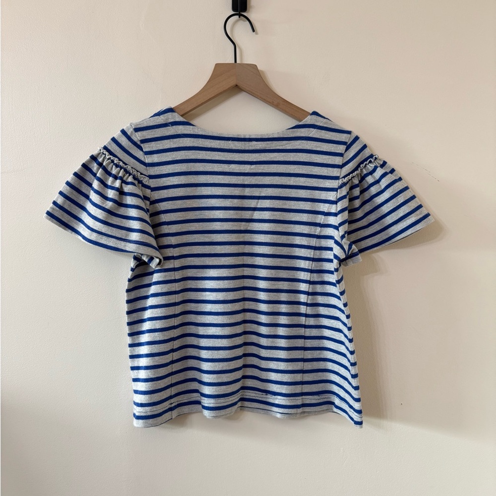 Boutique Striped Blue Top - size XS - Picture 5 of 5
